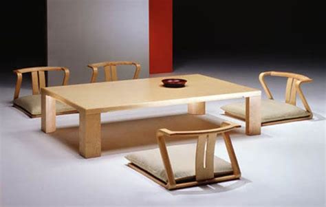 Comedor Japonés Muebles De Sala Con Un Estilo Minimalista Japonés