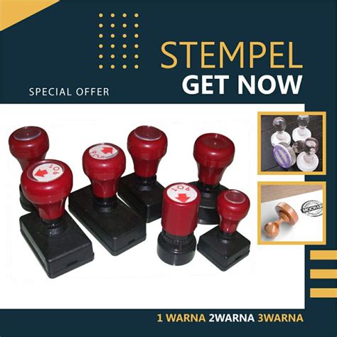 Jual Stempel Otomatis Design Custom Suka Suka Cap Stampel Nama Logo