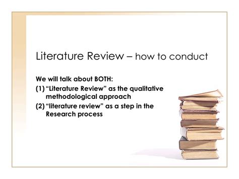 ppt literature review how to conduct powerpoint presentation free download id 9104863