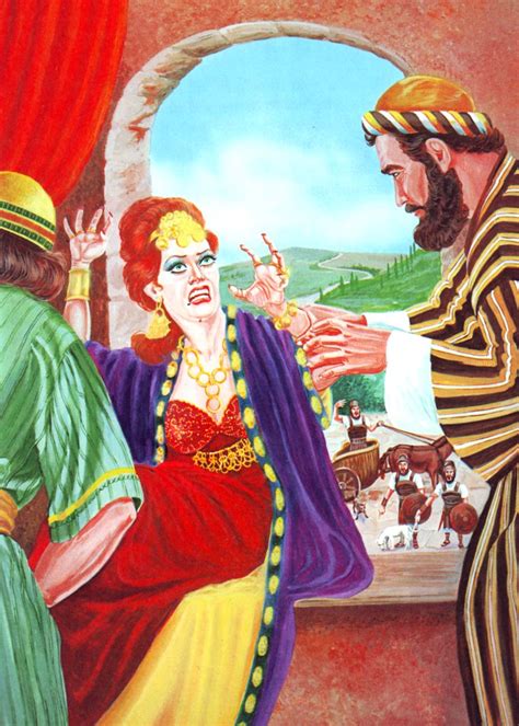 Jezebel A Wicked Queen From My Book Of Bible Stories Flickr