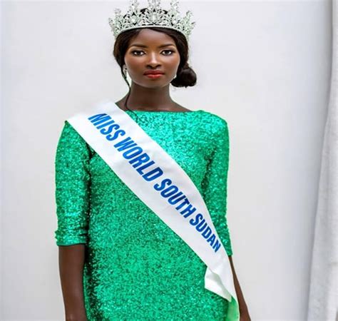 Miss World South Sudan On Her Way To Puerto South Sudan