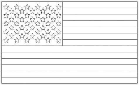 American Flag Coloring Page For The Love Of The Country
