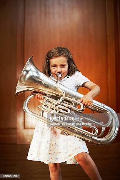 Girl Playing Tuba Photos And Premium High Res Pictures Getty Images