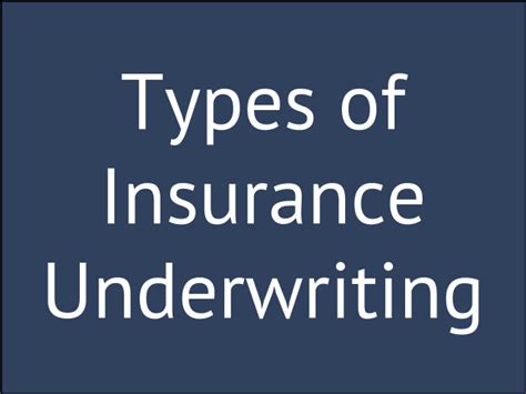 5 Types of Insurance Underwriting in the Workplace - GLG America