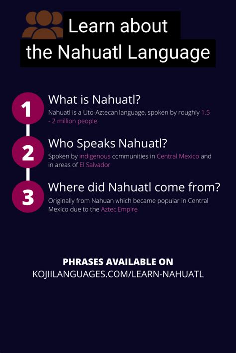 Learn The Nahuatl Language History Pronunciation And Phrases