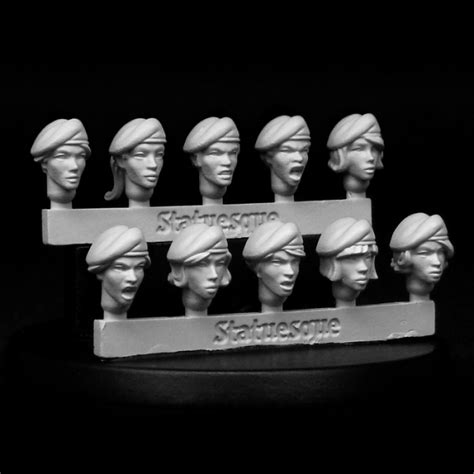 Heroic Scale Female Heads Small
