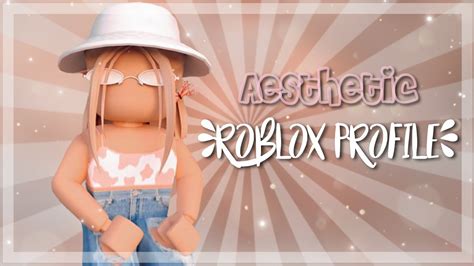 How To Have An Aesthetic Roblox Account Youtube
