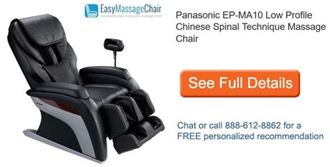 The Panasonic Ep Ma10 Massage Chair For Fantastic Neck And Shoulder Massage