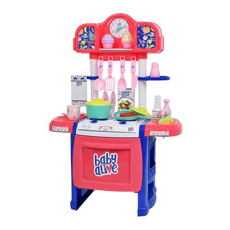 Maybe you would like to learn more about one of these? Baby Alive Pretend Play Baby Doll Kitchen Set with Cooking ...