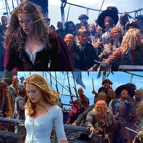 Elizabeth Swan Walks The Plank Piratesofthecaribbean” Pirates Of