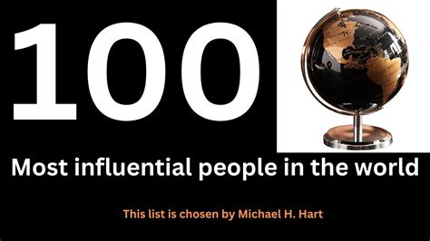 100 Most Influential People In The World Youtube