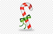 Candy Cane Icon - Transparent Background Candy Cane Icon Emoji ...