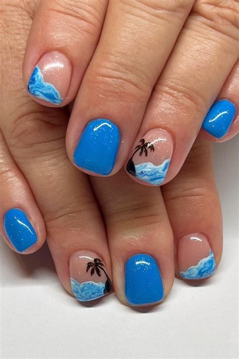Mesmerizing Beach Nail Ideas To Create Your Own Tropical Paradise Polish And Pearls