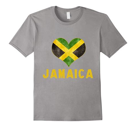 i love jamaica jamaican flag heart shirt tee cl colamaga