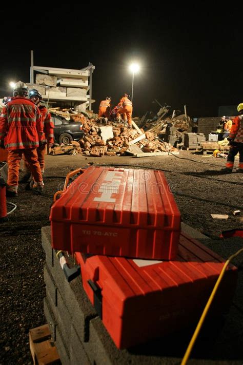 Building Collapse Disaster Zone Editorial Stock Image Image Of