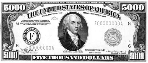 Understanding The 5000 Bill And Why Its So Rare With Pictures