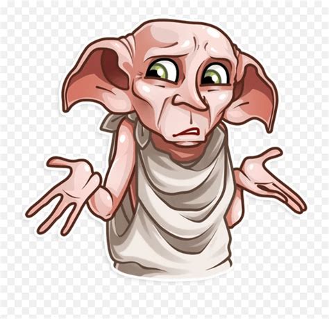 Harrypotter Dobby Sticker Harry Potter Cartoon Clipart Cartoon Dobby Png Harry Potter