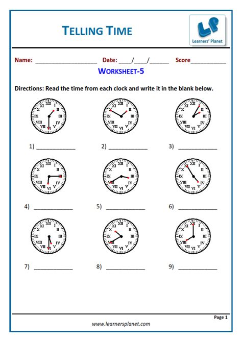 Fourth Grade Math Time Worksheets For Grade 4