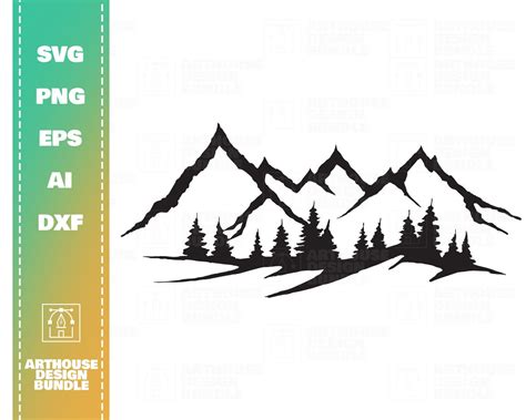 Mountain Clipart Mountain Svg Mountain Logos Logos With Mountains