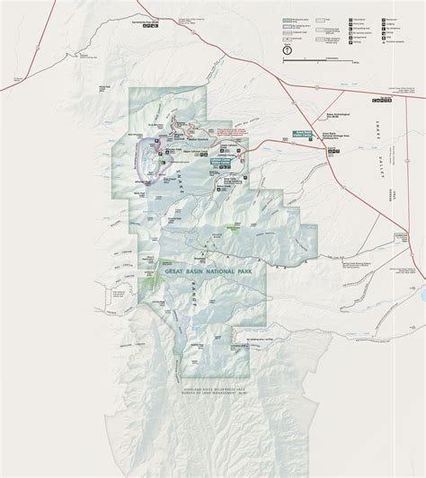 Maps Great Basin National Park Us National Park Service