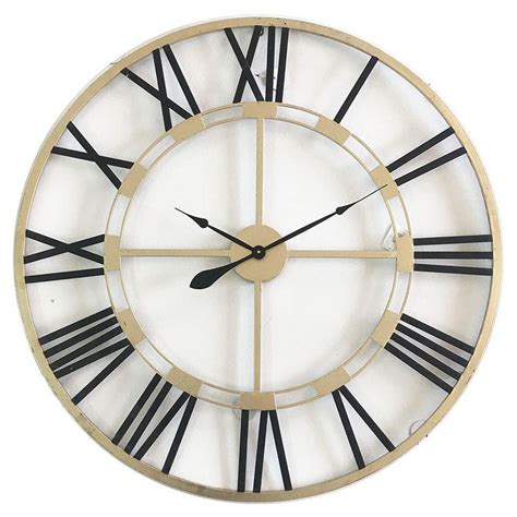 Buy Aura Floating Roman Numeral Wall Clock 80cm Online Oh Clocks