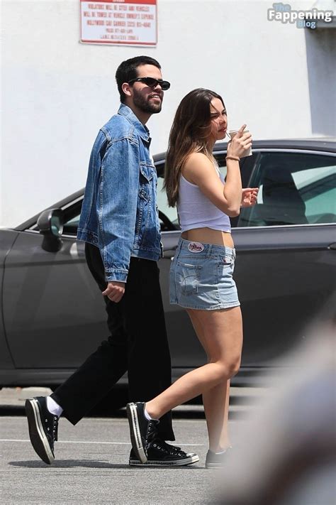 Addison Rae Goes Braless And Flashes Panties While Out For Brunch In