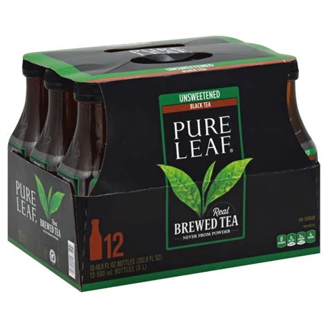 Lipton Pure Leaf Tea Unsweet 169oz 12pk