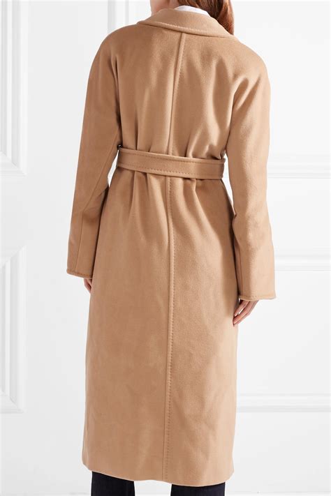 Max Mara Wool 101801 Coat In Camel Natural Lyst