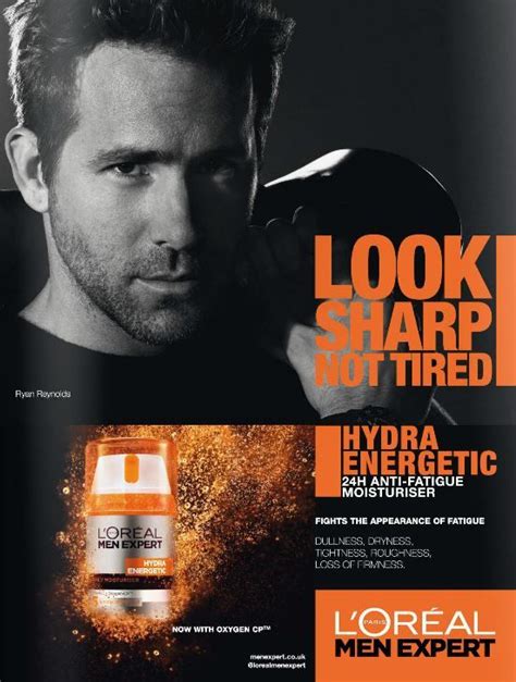 Loreal Men Expert Hair Advertising Advertising Poster Skincare
