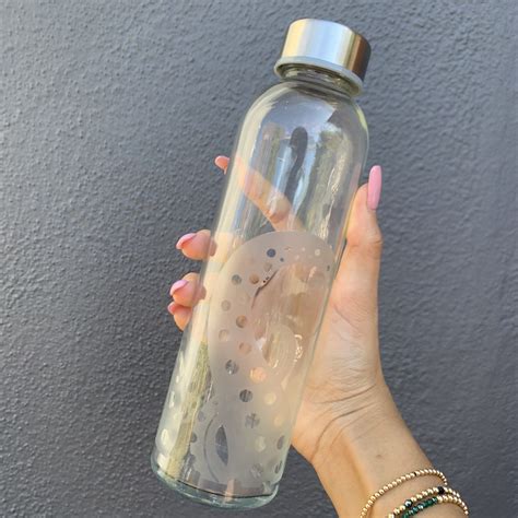 Starbucks Sunset Glass Water Bottle Quantity Limited