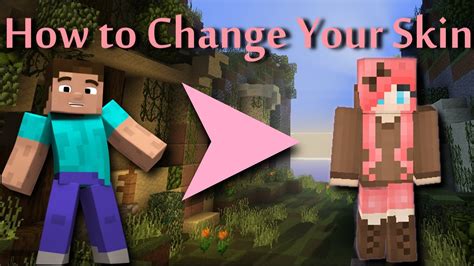 Minecraft How To Change Your Skin Pc Version Custom Skin Creator