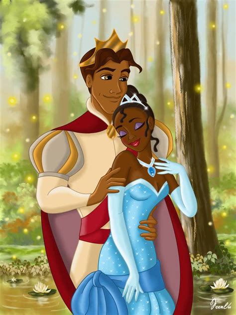 Tiana And Naveen Ii By Fernl Disney The