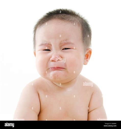 Crying Baby White Background Hi Res Stock Photography And Images Alamy