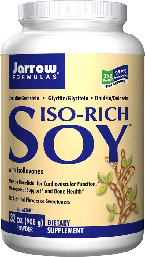 Soy Iso Rich Soy Protein 908g Powder Jarrow Formulas Pasio Online