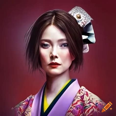 Composite Image Of Various Female Personalities In Traditional Japanese Style On Craiyon