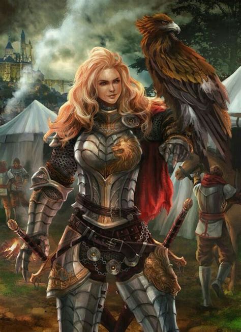 Fantasy Warrior Fantasy Girl Fantasy Fighter Heroic Fantasy High