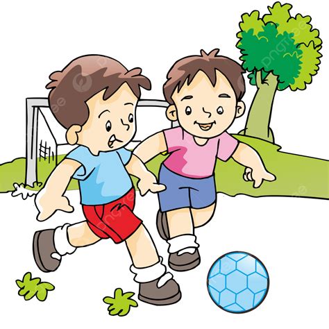 Playing Soccer Clipart Vector Playing Soccer Playing Drawing Soccer