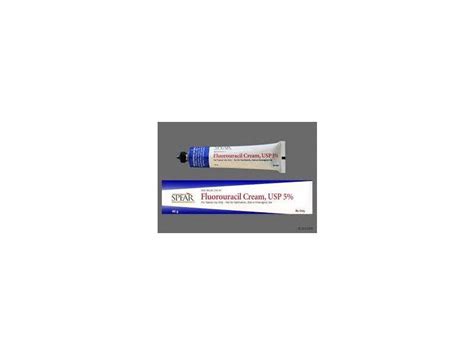 Fluorouracil Cream Usp 5 40 G Spear Pharmaceuticals Rx Ingredients