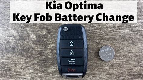 Kia Optima Key Fob Battery Replacement How To Remove Replace Change Flip Remote