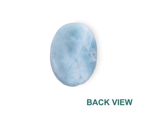 Blue Larimar Gemstone Aquamarine Stone Cabochon Terlis Designs