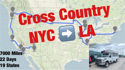 The Ultimate Cross Country Road Trip Nyc To La In 3 Weeks Youtube