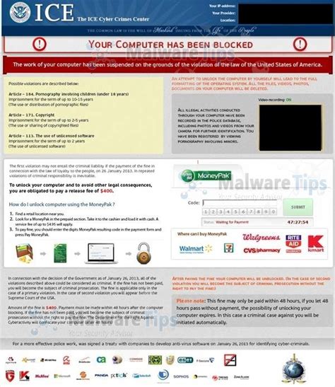 Use any information at your own risk. 3 Easy Ways to Remove any Police Ukash or MoneyPak virus