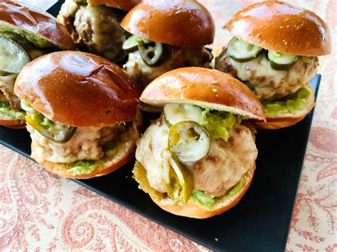 Mexican Turkey Burger Sliders Recipe Live Love Laugh Food