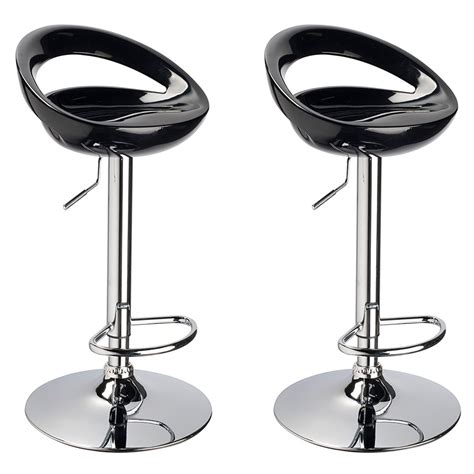 Duhome Bar Stools Set Of 2 Modern Swivel Bar Chairs Adjustable Bar