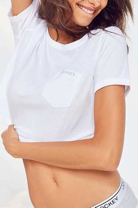 Jockey For Urban Outfitters Pocket Tee Tops Clothes Design Womens Tops
