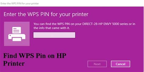 Find Wps Pin On Hp Printer Solved Easy Installation And Setup Guide