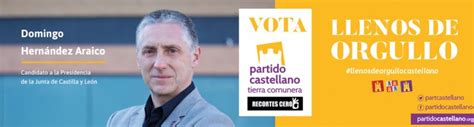 El Partido Castellano Tierra Comunera Pcas Tc Presentará Candidaturas