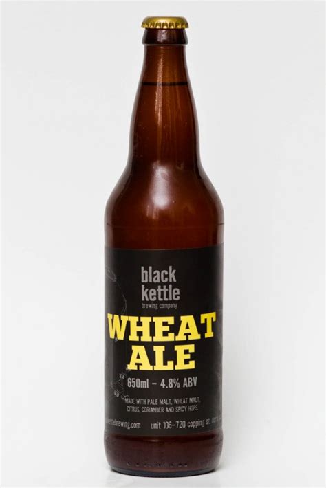 Black Kettle Brewing Co Wheat Ale Beer Me British Columbia