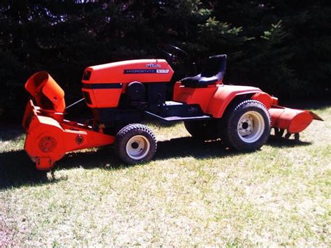 Ariens S 16 Hydrostatic Tractor With Snowblower Anf Rototiller