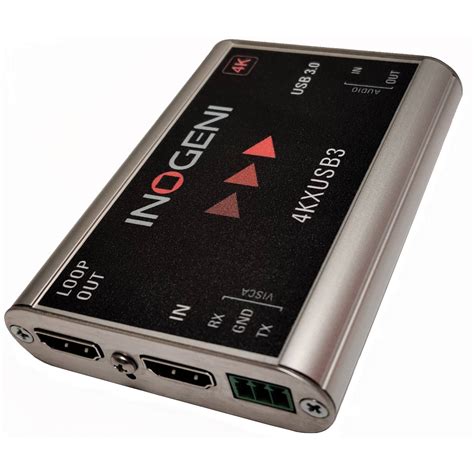 Maybe you would like to learn more about one of these? INOGENI 4K Ultra HDMI to USB 3.0 Video Capture Card 4KXUSB3 B&H